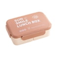 thumbnail image 2 of Boîte à Lunch Bento 1000 ml Étanche à Multiples Compartiments, Contenant de Rangement pour Aliments, Compatible Micro-Ondes, Boîte de Préparation de Repas pour Enfants et Adultes, Portable, Organisateur de Lunch pour l'École et le Bureau, 2 of 6