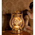 thumbnail image 5 of Plastic LED Flameless Wind Lamp, Compact Hexagonal Small Wind Lamp With Warm Light, Portable Christmas Party Decoration and Night Light That Creates Cozy Atmosphere Without Fire , Clear, 1pcs, 5 of 12