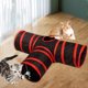 thumbnail image 4 of Túnel para Gatos Salvador tubo plegable con juguete orificio para pelota de juego, 4 of 9