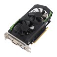 thumbnail image 3 of Tarjeta gráfica de 128 bits, 4 GB, DDR5, 1350 MHz, reconocimiento automático, duradera, accesorios para ordenador de escritorio con doble ventilador., 3 of 14