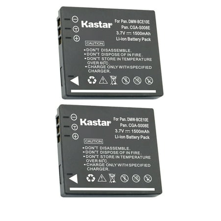 Kastar 2-Pack DB-70 Battery Replacement for Ricoh DB-70 Battery Ricoh BJ-7 Charger RICOH CX1 CX2 Caplio R6 Caplio R7 Caplio R8 Caplio R10 Cameras