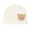 Beige Bear, variant on Infant Beanies Caps Baby Hat Cartoon Bear Boneless Muslin Hat Headwear Windproof Spring Hat 0-3M Baby Hats