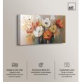 thumbnail image 2 of Frosted Flame Flower I Canvas Glam Floral Art by Art Remedy, Gallery Wrapped, 54" x 36", 2 of 7