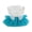 Blue, variant on Butterfly Decor Pet Princess Dress For Dogs & Cats, Elegant Formal Party Outfit, Adjustable Fastener Cute Puppy Kitten Costume Suitable For Small Medium Sized Pets Wedding Holiday Attire