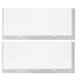 thumbnail image 1 of 2pcs Diamond Art Tools: Stainless Steel Mesh Ruler For Rhinestone Painting - Diy Rhinestone Drawing Tool - Beads Embroidery Craft Accessory, 1 of 5