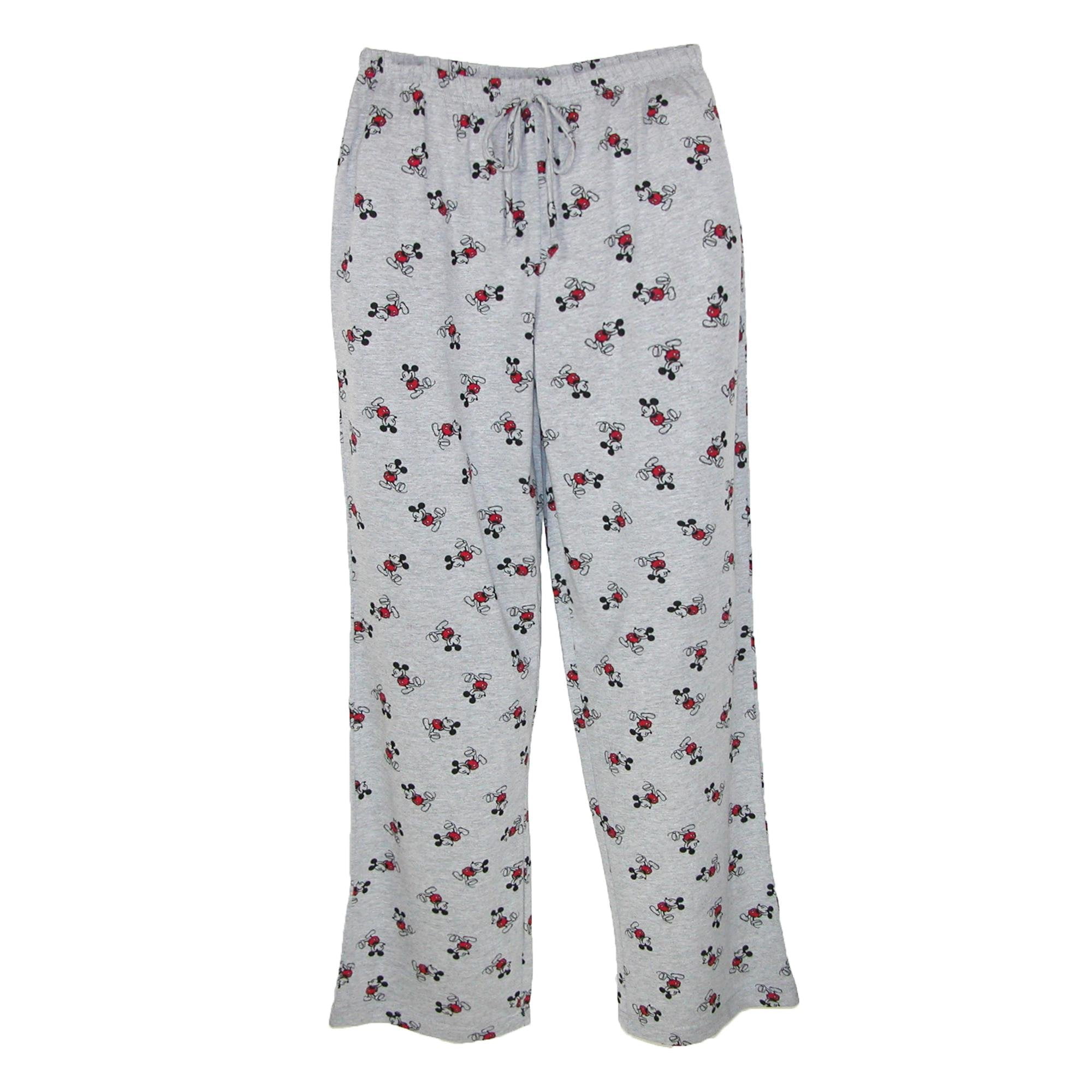 Disney Mickey Mouse Pajama Pants Gray