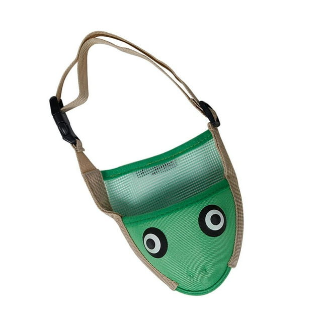 Para Perros Contra La Mordedura Masticación De Dibujos Animados Entrenamiento Pequeño Mediano Grande Verde Zulema Mascarilla de mascota de perro mascota