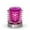 Purple, variant on Aromar Premium Circular Glass Oil and Wax Warmer Fragrance Lamp w/ Dimmer Switch (Purple)