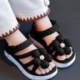 thumbnail image 4 of IVEYRTF Girls Floral Soft Sole Non Slip Sandals Summer Outdoor Activities Casual Everyday Lightweight Breathable Sandal Shoes, 4 of 6