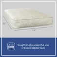 Sealy Ortho Rest Premium 2Stage150 Coil Crib and Toddler Mattress