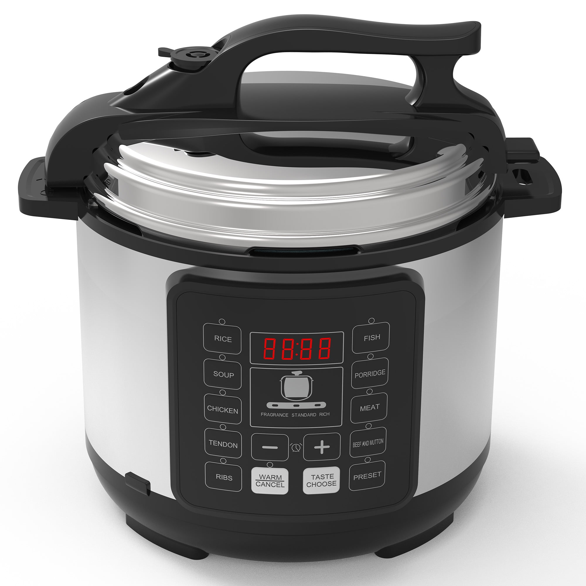 Babyltrl 6 Quart Electric Pressure Cooker,10-in-1 Multi-Functional Slow and Rice Cooker
