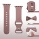 thumbnail image 4 of Tighesen Bandas Deportivas Compatibles Con Apple Watch Band Ultra 2/Ultra Se Series 9/8/7/6/5/4/3/2/1 38 Mm 40 Mm 41 Mm 42 Mm 44 Mm 45 Mm 49 Mm S/M M/L Para Mujeres/Hombres Correa De Silicona Para Iwa, 4 of 5