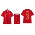 thumbnail image 1 of 2022 New Kids Soccer Jersey 3 # Pepe 7 # Ronaldo 9 # Andre Fashion Shorts Football Jerseys Suit Set-3 Red-20 BmatwkZeng Bmatwk Jersey, 1 of 2