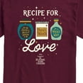 thumbnail image 3 of The Nightmare Before Christmas - Recipe For Love - Men's Short Sleeve Graphic T-Shirt, 3 of 5