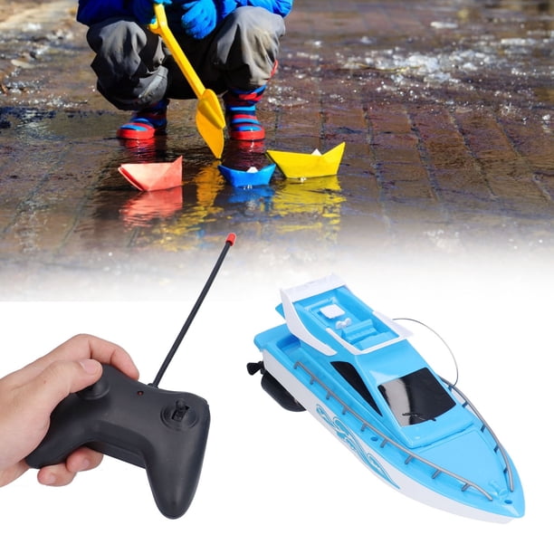 Barco de control remoto, Operación simple de Carreras Juguetes de Bote inalámbricos para piscina para niños para el lago