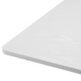 thumbnail image 3 of Valleta Bar Table White Bar Table, Modern Style, Faux Wood MDF square shape tabletop, Steel, Indoor Bar, 3 of 5