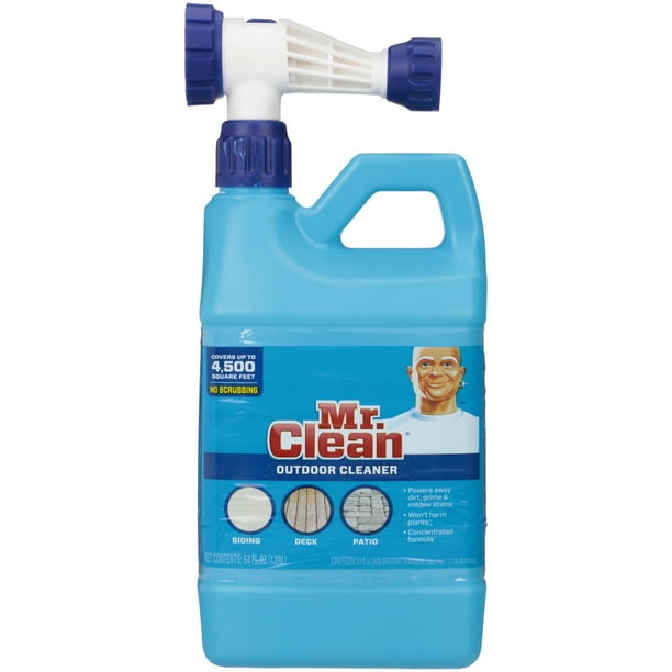 Mr CleanÂ® Outdoor Cleaner 64 fl. oz. Jug - Walmart.com - Walmart.com
