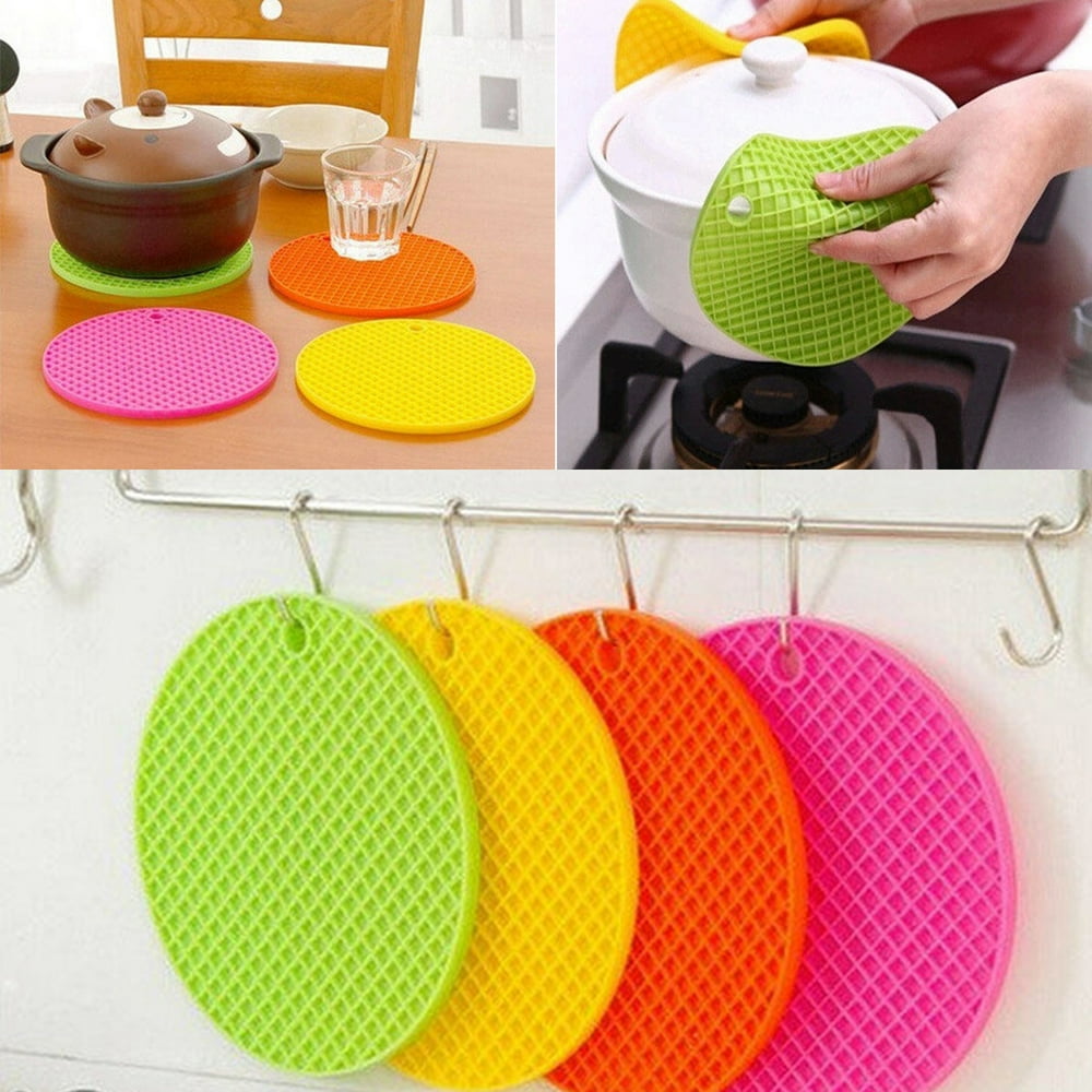 Walbest Silicone Pot Holder Trivet Mat, Multipurpose NonSlip