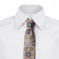 thumbnail image 2 of Colorful Necktie, Abstract Floral Art Motif, Dress Tie, 3.7", Multicolor, by Ambesonne, 2 of 3