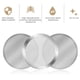 thumbnail image 5 of de Filtro de Café Reutilizable de Metal de 9 Paquetes para Cafetera Cafetera Espresso, Plateada, 5 of 5
