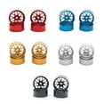 thumbnail image 3 of 4 Piezas de Cubo de Rueda de Llanta de Metal para Wltoys 284131 K969 K989 K999 P929 Mini-Z Mini-Q Mini-D 1/28 Piezas de ActualizacióN de Coche RC, 3, 3 of 6