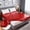 Red, variant on VENTORA Waterproof Vinyl Mattress Protector PVC Fitted Bed Cover Deep Pocket Elastic Mattress Cover Spill Resistant Protective Bedding Cover For Home Use