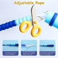 thumbnail image 3 of Jump Rope for Kids Girls and Boys,Soft Beaded Jump Ropes,Adjustable Skipping Rope,Tangle-Free Segmented Rope for Kid and Women Men Adults Exercise,Keeping Fit,Training - 9.2Ft, 3 of 7