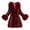 Wine, variant on Baberdicy Women's Faux Fur Coat, Solid Color Long Plush Overcoat for Winter Warmth And Style , Faux-Fur Plush Coat, Hooded Teddy Jacket, Winter Fuzzy Outerwear Black L