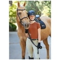 thumbnail image 4 of KERRITS Kids Coolcore Full Leg Riding Tech Tights, Color: Sand, Size: L (60563SANDL), 4 of 5