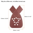thumbnail image 2 of Unique Bargains 40 Packs 120 Grits 12 Holes Hook & Loop Sandpapers Triangular Sanding Pads Sheets with Extra Tips, 2 of 6