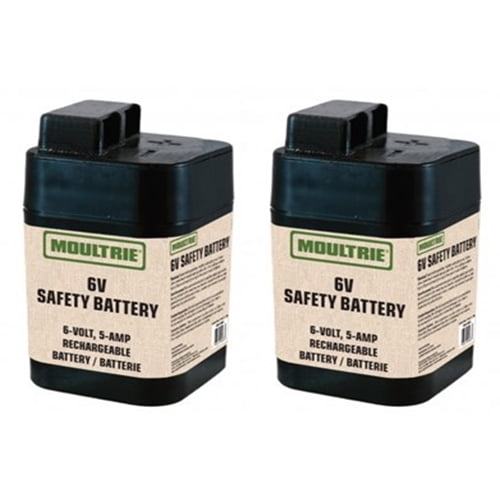 Moultrie MFHP12406 6V 5-Amp Rechargeable Safety Battery 5 Pack for sale online 