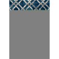 thumbnail image 1 of Art Carpet 841864108316 2 x 4 ft. Bastille Collection Fretwork Border Woven Area Rug, Blue, 1 of 1