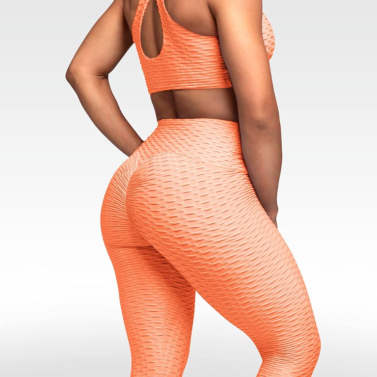 Butt Scrunch Leggings for Women High Waist Peach Lift Yoga Pants