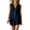 #06 Navy 【Mix & Match: Stock Up on Your Favorite Colors】, variant on Women's Cotton Blend Sleeveless V-Neck Loose Casual Shorts Set, Mid Waist Elastic Waistband, Soft Breathable Fabric, Perfect for Summer Beach Vacation | TruBelle,Gray XL