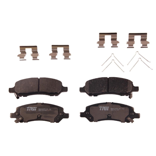 Balatas Ceramicas TRW 2013 A 2016 Dodge traseras