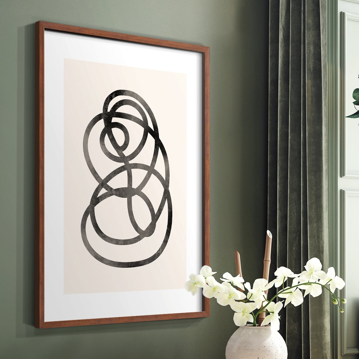 Matisse CCXXIV in Solid Wood 11 x 14 Framed Print