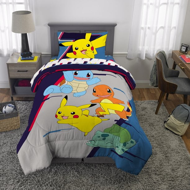 pikachu bed set