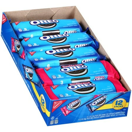 Personalized Oreo Cookies - (2 Pack) Nabisco Oreo Variety Single Serve Sandwich Cookies, 12pk