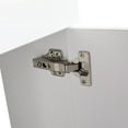 thumbnail image 5 of beingnext  16"/18" Mini Bathroom Vanity with Sink for Small Bathroom, Floating Bathroom Vanity with Soft Close Door White 16.8"W-Ceramic Sink, 5 of 5