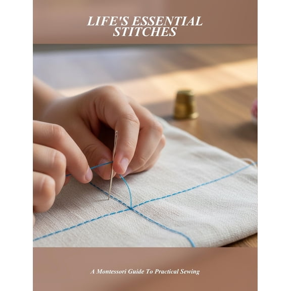 Life'S Essential Stitches: A Montessori Guide To Practical Sewing, (Paperback)
