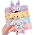 thumbnail image 2 of Ruunjoy sanio peluches hello kt diadema bolsos de sanrio kuromi mochila banda suave accesorios de mano para el cabello lana coral, 2 of 4