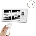 thumbnail image 2 of Register Booster Fan 4x10Inch Smart Heating Cooling Vent Fan Remote Control Thermostat Control for  Home US Plug, 2 of 6