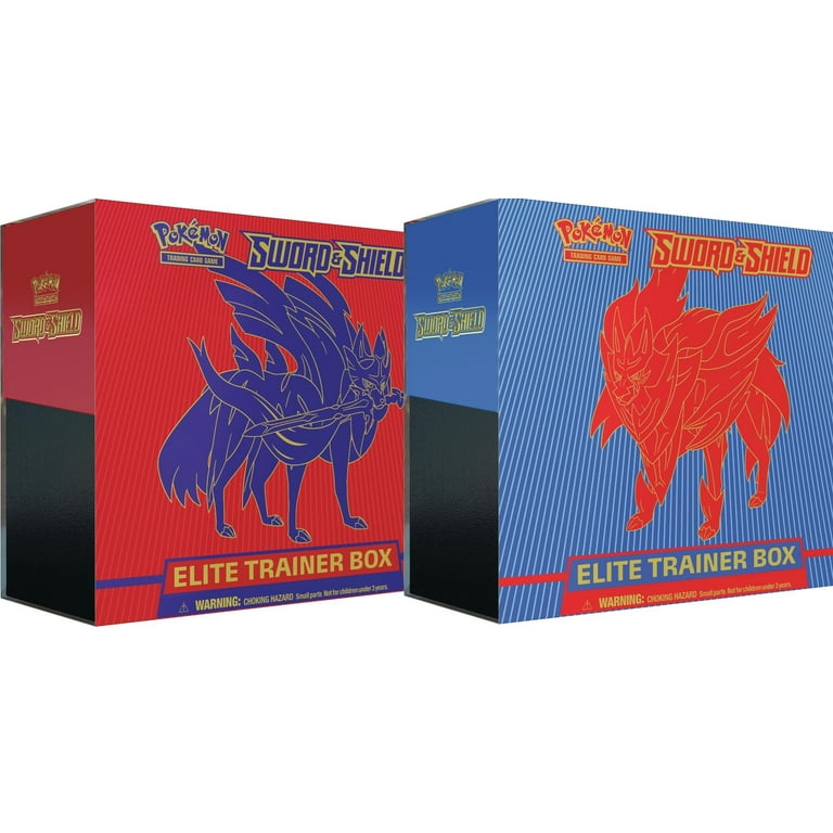 Pokemon TCG: Sword and Shield Elite Trainer Box- Zacian - 8 Boosters