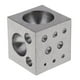 thumbnail image 1 of Joyas Dapping Block en forma de cubo con cavidades redondas pulidas 18 piezas 2 mm - 38 mm para aficionados, joyeros que forman diseños de joyas de me Zulema Bloque, 1 of 8
