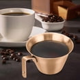 thumbnail image 3 of TIMIFIS Measuring Cup 304 Stainless Steel Measuring Cup 100ml Extraction Cup with Scale Small Cup with Handle Coffee Milk Measuring Cup Kitchen Appliances, 3 of 5