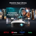 thumbnail image 2 of Miniproyector GooDee AI Smart FHD 4K WiFi Bluetooth 30 W, 2 of 8