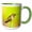 Green/White, variant on 3drose, Costa Rica, Rio Savegre, Scintillant Hummingbird - Sa22 Bja0006 - Jaynes Gallery, 11oz Two-tone Green Mug