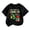 Black, variant on XFeng Kids My 1st Day Of Kindergarten T-Shirt, 5 Years Old Pencil Apple Book Graphic Short Sleeve Crew Neck Tee