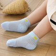 thumbnail image 4 of 5Pairs Breathable Mesh Baby Socks Boys Summer Cotton Socks Chic Non-skid Socks, 4 of 4