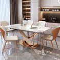 thumbnail image 2 of Luxury Living Room Console Table Dressing Gold Space Savers Dining Table Set Multifunction Yemek Masaları Home Furniture TY20XP My Lux Decor Round, 2 of 14
